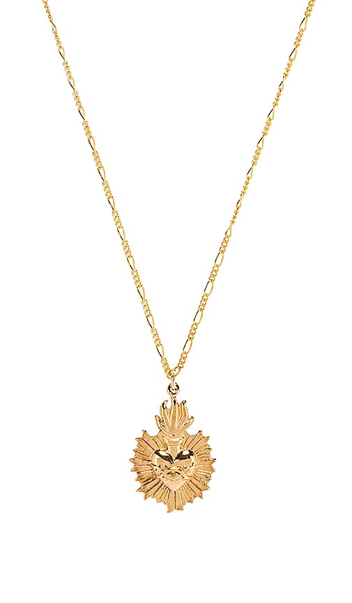Paradigm Sacred Heart Necklace In Gold Revolve - Sacred Heart Pendant Necklace Paradigm Sacred Heart Necklace In Gold Revolve - Sacred Heart Pendant Necklace