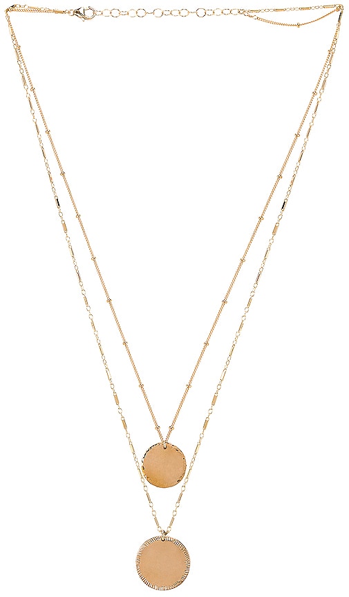 COLLAR DOUBLE COIN