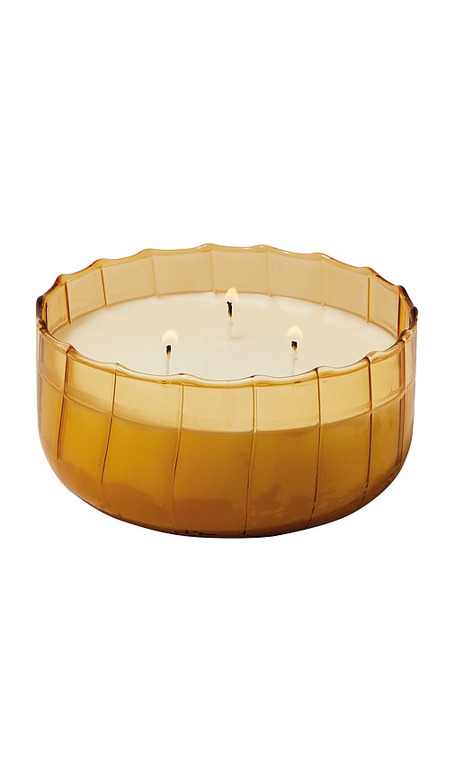 Paddywax Ripple Candle In Golden Ember