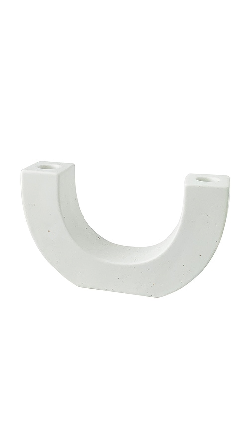 Paddywax U Taper Holder In White