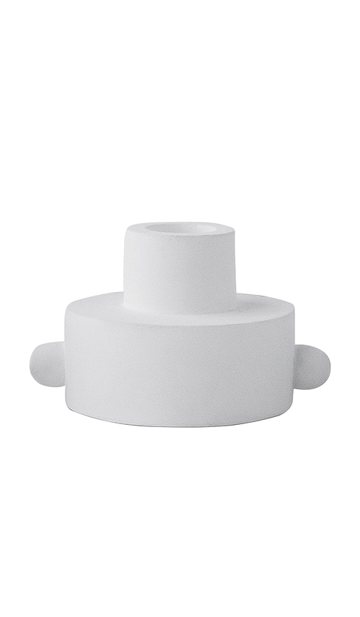Paddywax Taper & Tea Light Holder In White