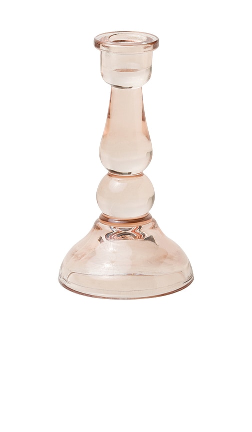 Paddywax Tall Glass Taper Candle Holder