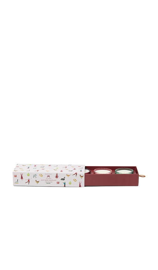 Paddywax Twelve Days Of Christmas Candles Set Of 3