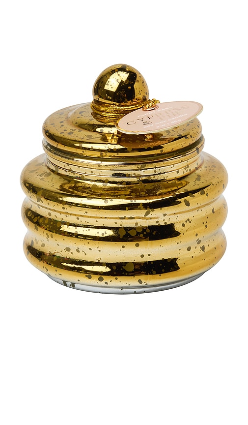 Paddywax Cypress & Fir 3oz Gold Candle