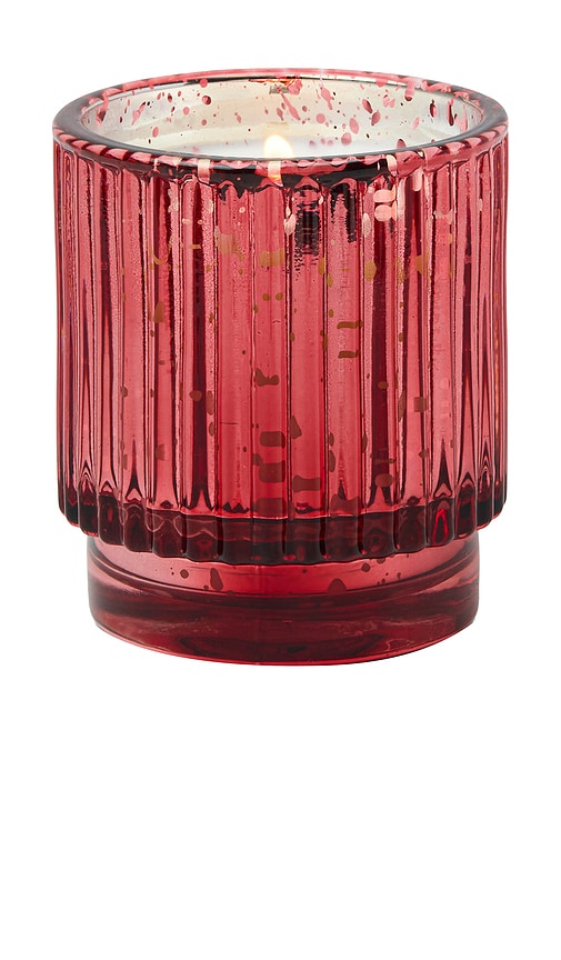 Paddywax Winter Berry 4.5oz Red Short Candle