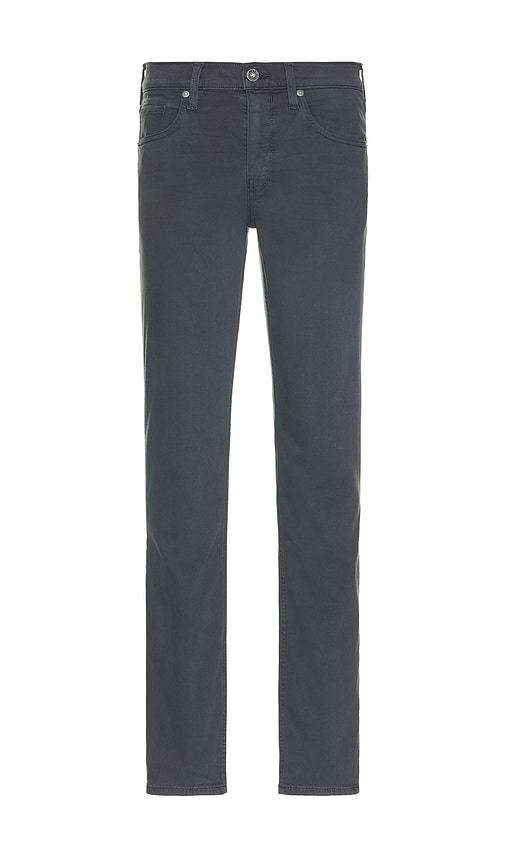 Shop Paige Federal Slim Straight Jeans In Vintage Onyx Blue