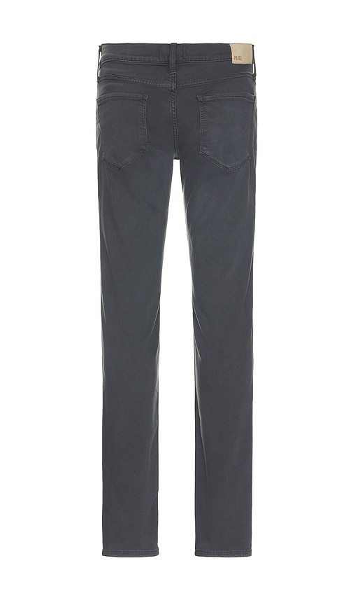 Shop Paige Federal Slim Straight Jeans In Vintage Onyx Blue