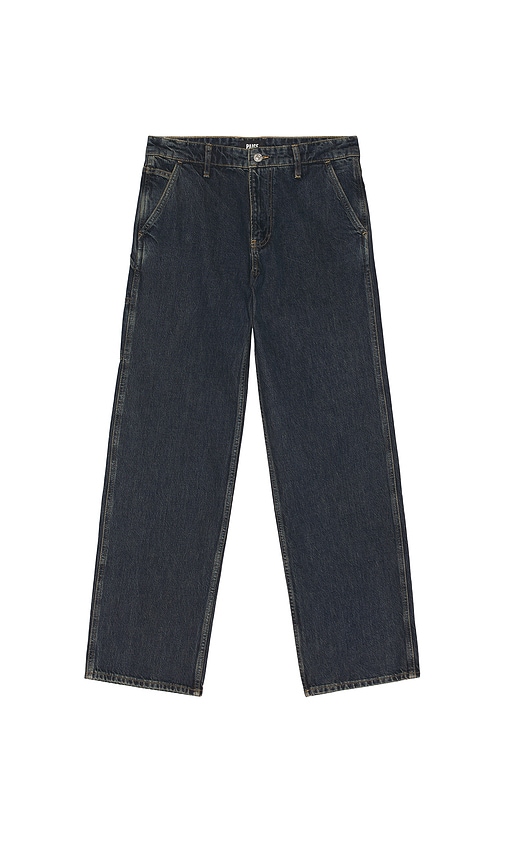 Paige Doheny Relaxed Utility Jeans In Blue