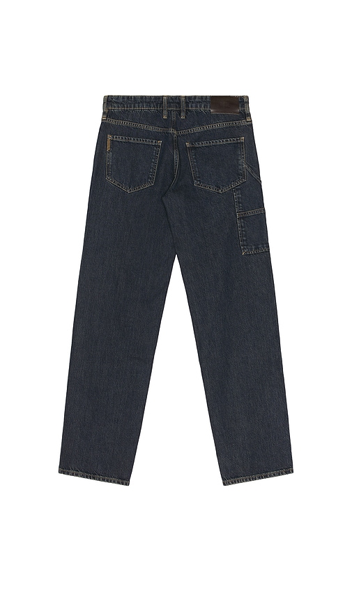 Paige Doheny Relaxed Utility Jeans In Blue