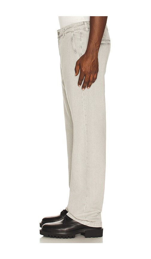 PAIGE Roseland Denim Trouser in Grey. - size 31 (also in 32, 33, 36)