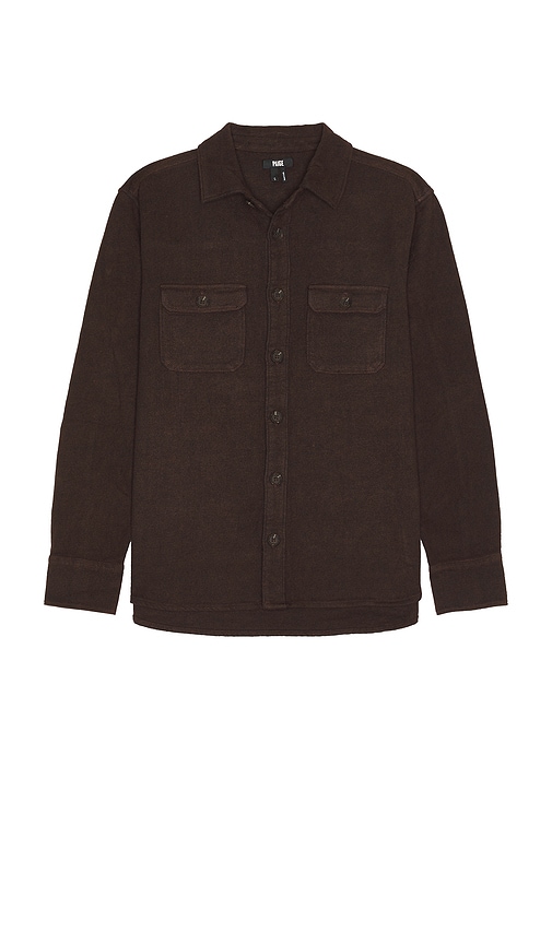 Paige Wilbur Overshirt In Brown