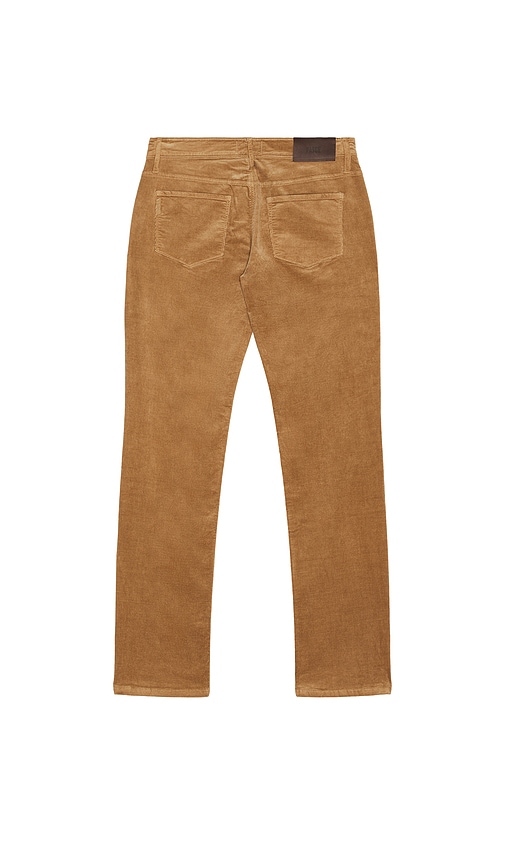 Paige Federal Transcend Slim Straight Leg Jeans In Brown