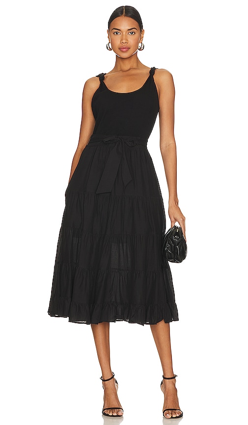 PAIGE Samosa Dress in Black | REVOLVE