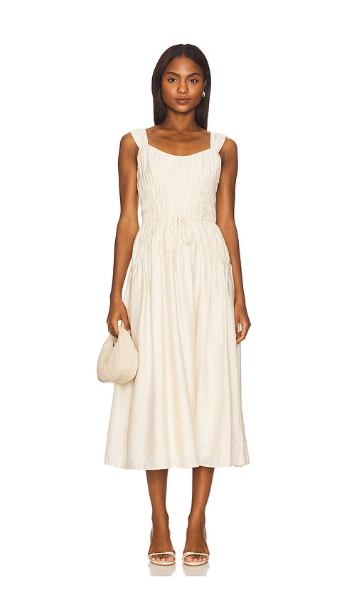 Arpeggio Dress in Cream. - size 8 (also in 0, 10, 14, 2, 4, 6)