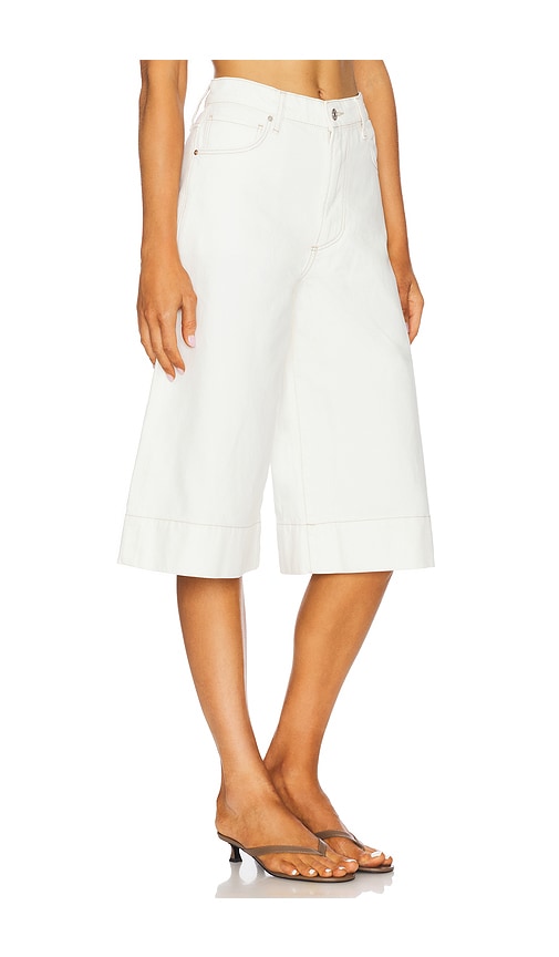 Shop Paige Eva Short In White