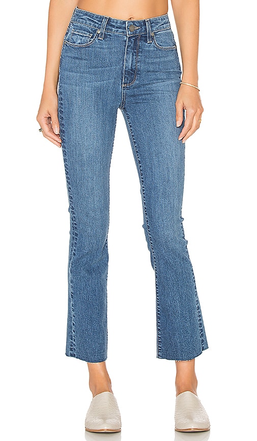 paige colette crop flare jeans