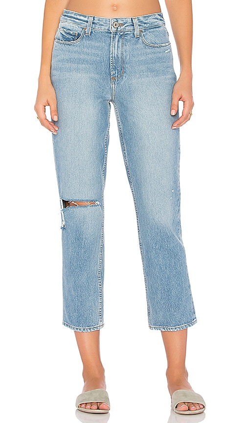 paige high rise sarah straight jeans