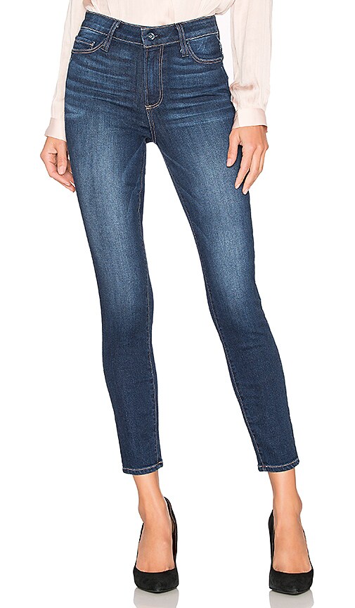 paige hoxton high waist ankle skinny jeans