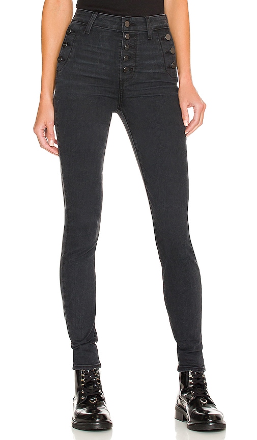 PAIGE Emmie Ultra Skinny in Black Willow | REVOLVE