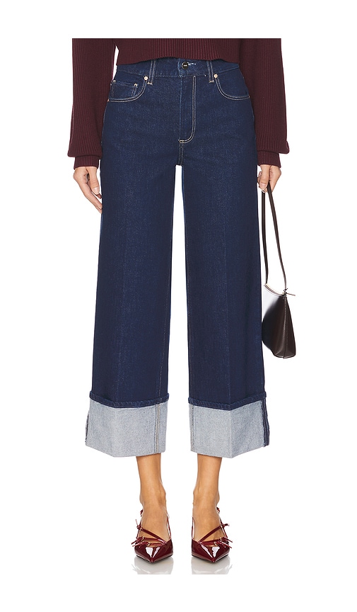 Sasha Ankle With Wide Cuff in Blue. - size 26 (also in 31) - PAIGE - Modalova