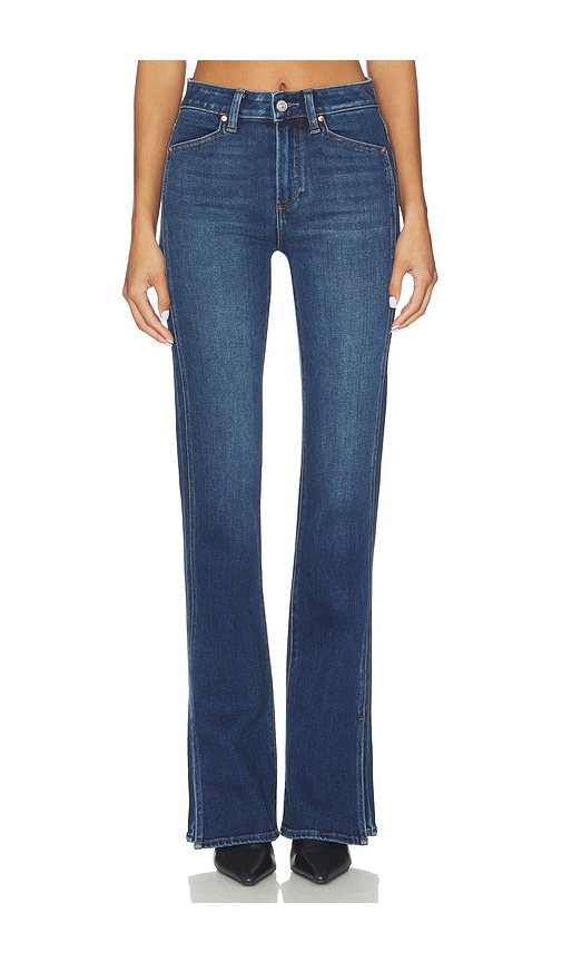 Paige High Rise Laurel Canyon Bootcut Jeans In Blue