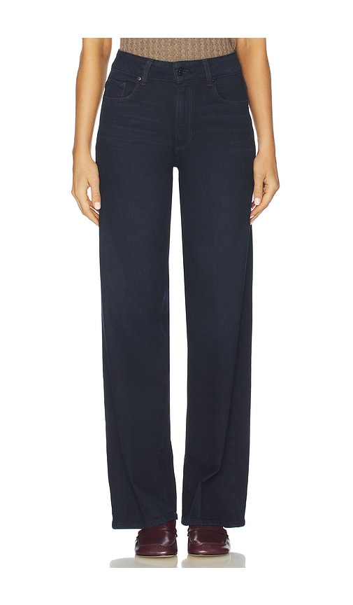 Paige Womens Duchess Sasha Wide-leg Denim Jeans In Blue