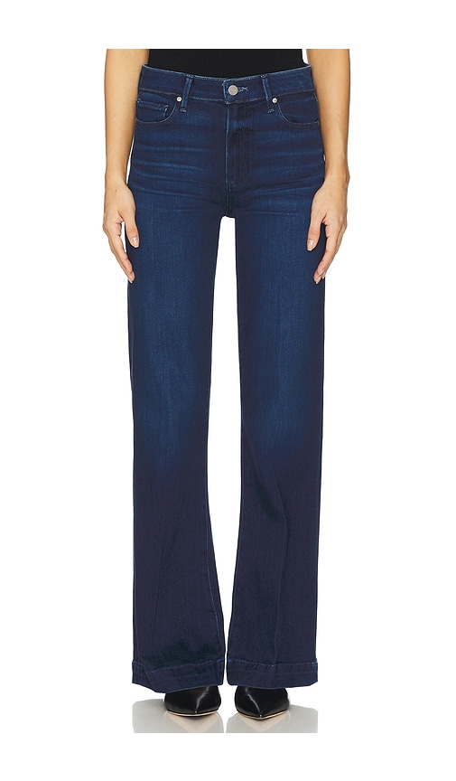 PAIGE Leenah Wide Leg Jeans - Women's Clothing