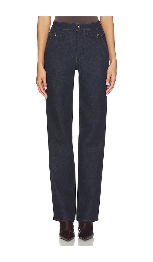 PAIGE Stevie Jeans With Trouser Flap Pockets