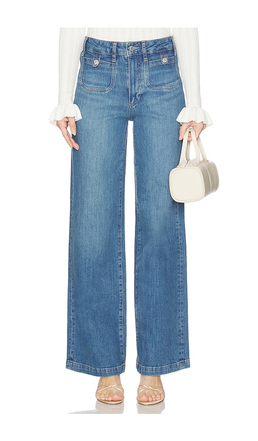 PAIGE Anessa Rounded Pockets Jeans