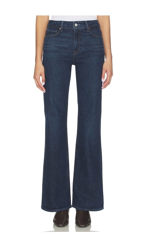 PAIGE Sofia Seamed Belt Loops Flare Jeans