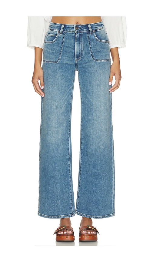 PAIGE Anessa With Rounded Stitch Though Pockets Jean