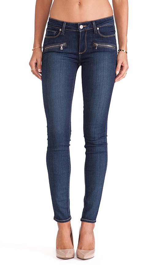 Denim Indio Zip Skinny