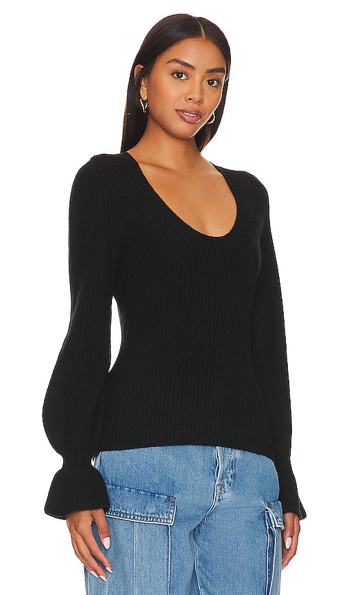 Shop Paige Virtue Sweater In Black