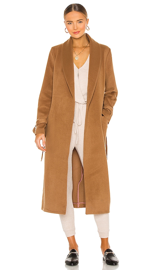 Deep on sale camel coat