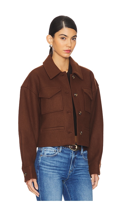 Shop Paige Ashtyn Jacket In 카푸치노