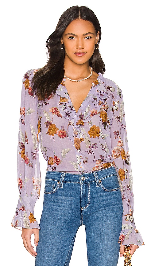 PAIGE (Revolve) top DARREN FLORAL SWEATSHIRT..! One Size