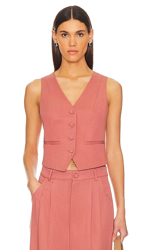 PAIGE Iris Vest in Desert Dusk