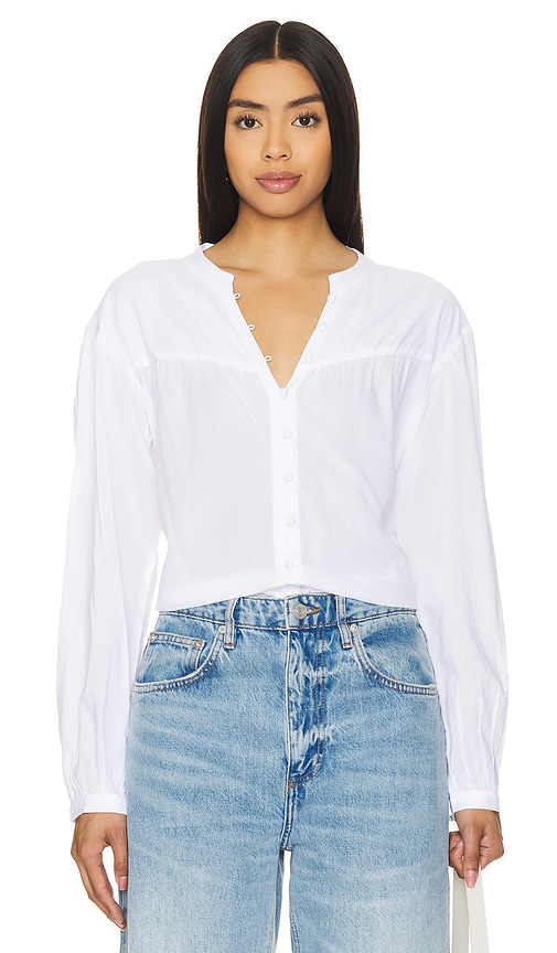 PAIGE Marline Shirt in White