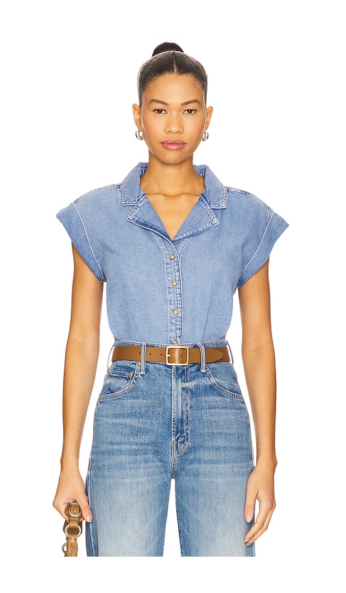 Hadley Shirt in Blue. - size XXS (also in L, M, S, XL, XS)
