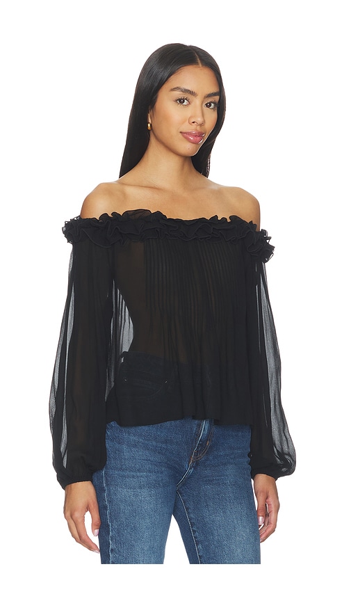 Paige Casey Blouse In Black