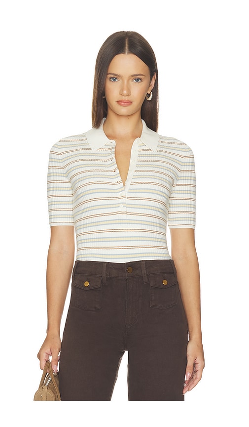 PAIGE Summit Top in White. - size L (also in M, S, XL, XS, XXS)
