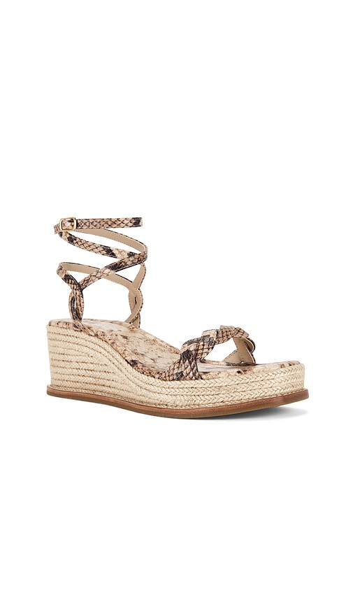  Paige Espadrilles à Plateforme Et Bride Cheville Joanna En Brown. Taille 10. Also En 6, 7.5, 8, 8.5, 9. 