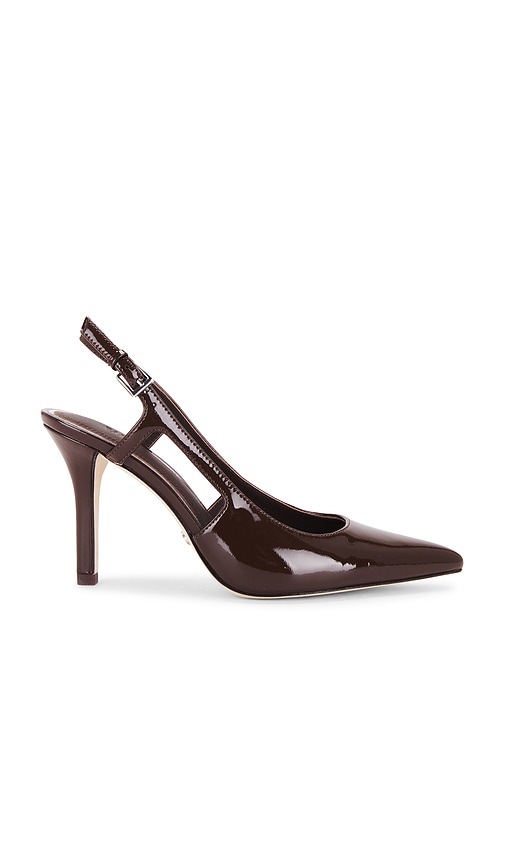 Shop Paige Samara Slingback In Chocolate