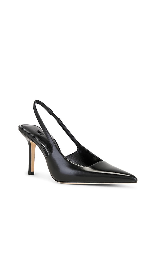 Paige Sienna Slingback Pointed Toe Pump In Black