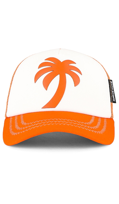 Palm Angels Palm Trucker Cap in Orange | REVOLVE