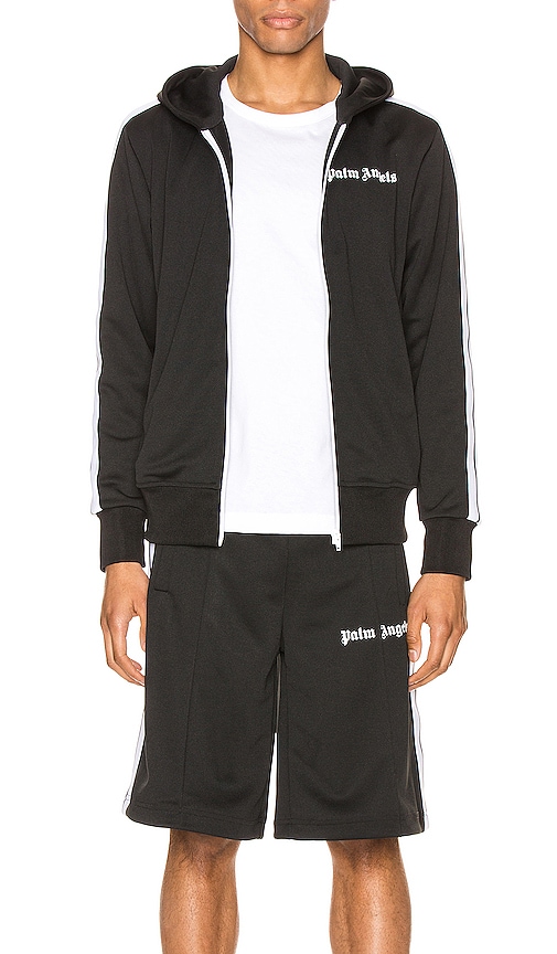 hooded track jacket