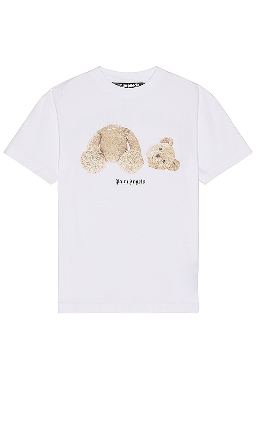 Palm Angels Pa Bear Classic Tee in White | REVOLVE