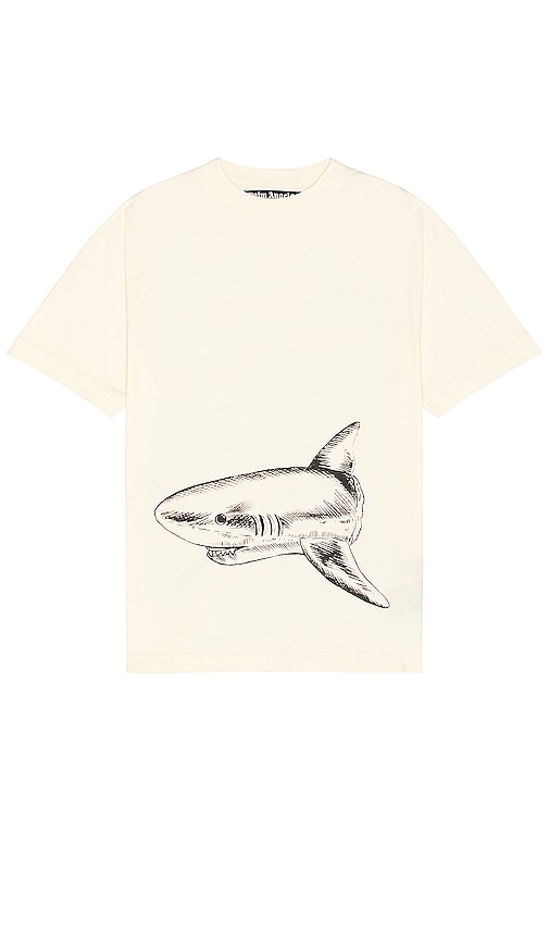 PALM ANGELS BROKEN SHARK CLASSIC TEE