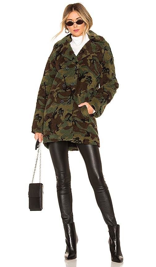 Oversized Faux Sherpa Coat