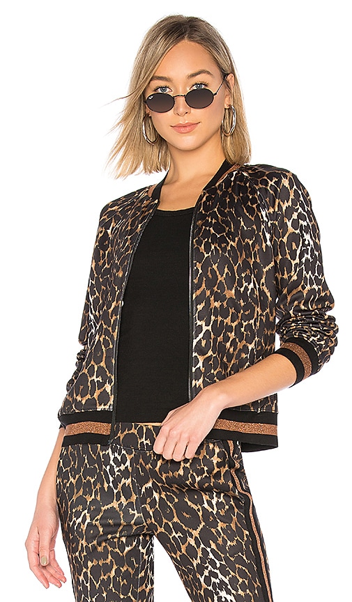 Pam and gela deals leopard track jacket